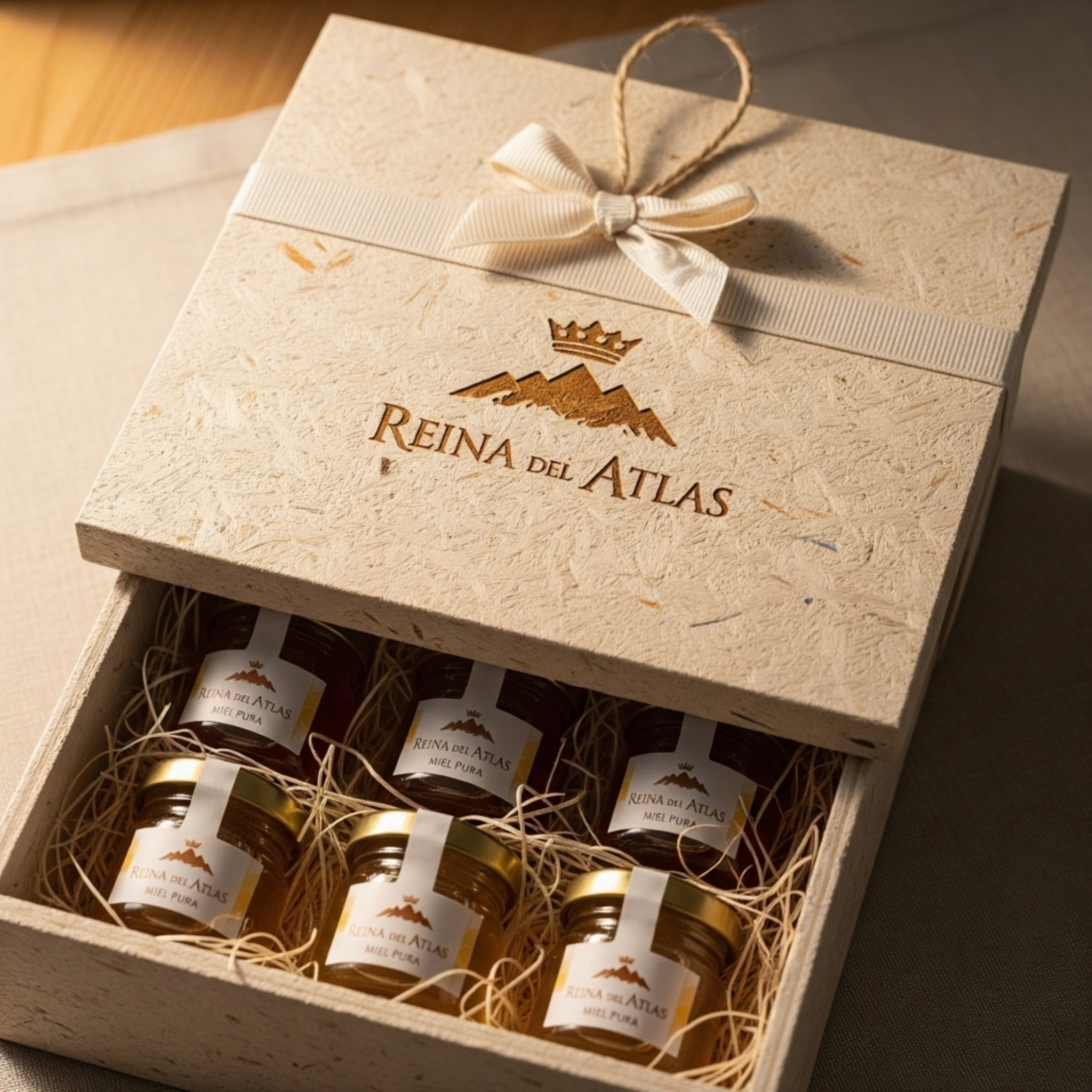 Gift box presentation